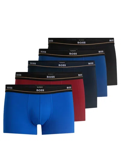 HUGO BOSS BOSS PACK OF FIVE BOXER SHORTS