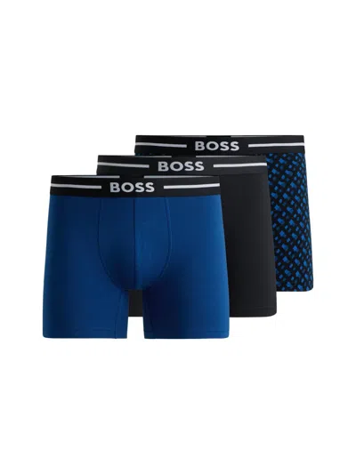 HUGO BOSS BOSS PACK OF THREE BOXERS