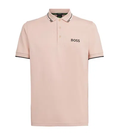 Hugo Boss Boss Paddy Polo Shirt In Neutral