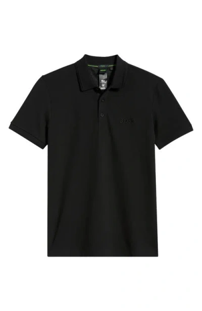 Hugo Boss Boss Paddy Pro Performance Polo In Black