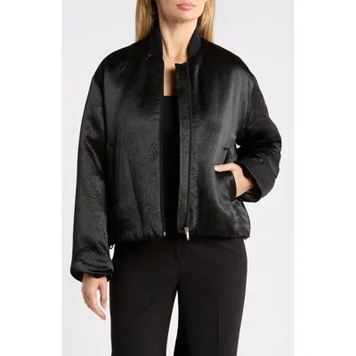 Hugo Boss Boss Pagori Bomber Jacket In Black