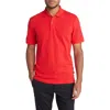 Hugo Boss Boss Pallas Cotton Polo In Red