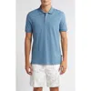 Hugo Boss Boss Pallas Cotton Polo In Blue
