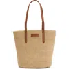 Hugo Boss Boss Palmah Faux Raffia Tote