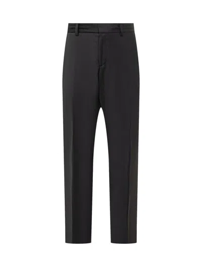 Hugo Boss Waffled Cotton Lounge Pant In Black