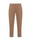Hugo Boss Kaiton Skinny Fit Trousers In Brown