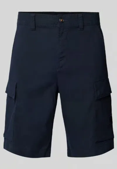 Hugo Boss Boss Pantaloncino Sisla-9-cargo-shorts In Blue