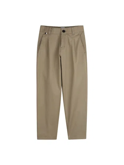 Hugo Boss Boss Pantalone Con Bottone In Brown