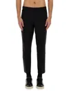 Hugo Boss Tailored Trousers With Side And Back Pockets In Black