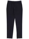 Hugo Boss Tailored Trousers Belt Loops And Pockets In Blue