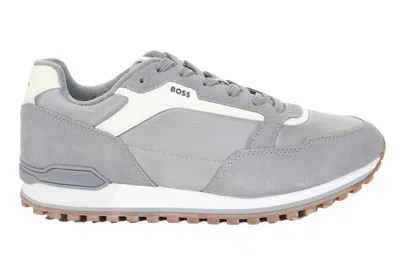 Hugo Boss Boss Parkour L Runn Trainers Medium Grey In Gray