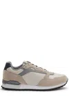 Hugo Boss Boss Parkour L Runner Panelled Mesh Sneakers In Gray