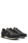 Hugo Boss Boss Parkour Runn Nymx Sneaker In Black/gold