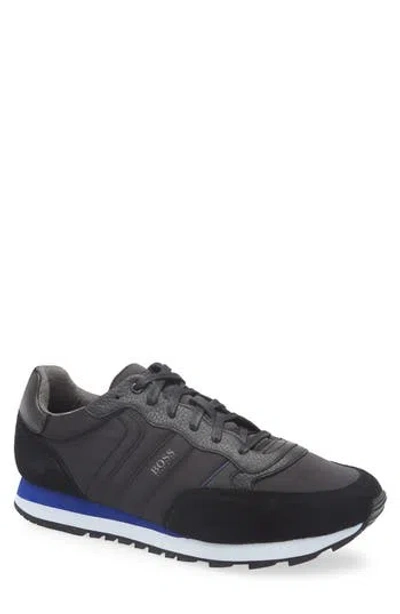 Hugo Boss Boss Parkour Runn Sneaker In Black