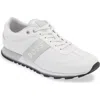 Hugo Boss Boss Low-top Sneakers In Technical Fabric In White