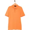 Hugo Boss Boss Parlay Cotton Polo In Medium Orange