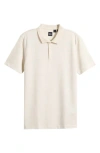 Hugo Boss Boss Parlay Cotton Polo In White