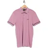 Hugo Boss Boss Paule Cotton Polo In Purple