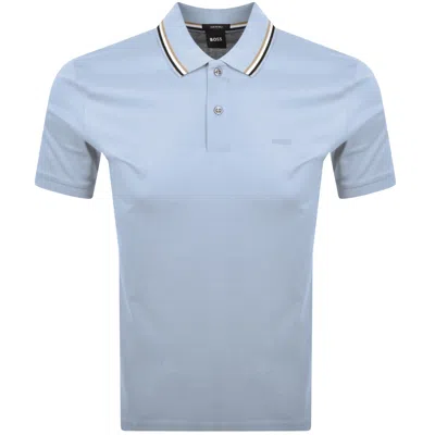 Hugo Boss Boss Penrose 38 Polo T Shirt Blue