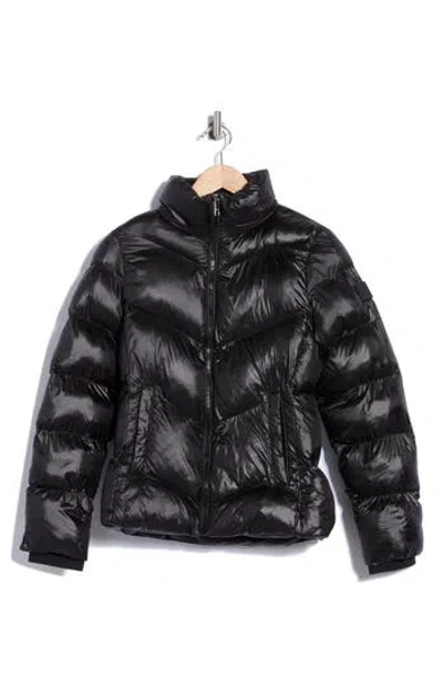 Hugo Boss Boss Pepule Quilted Puffer Jacket In Black