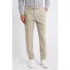 Hugo Boss Boss Perin Linen Blend Drawstring Pants In Beige