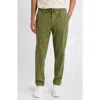 Hugo Boss Boss Perin Linen Blend Drawstring Pants In Open Green