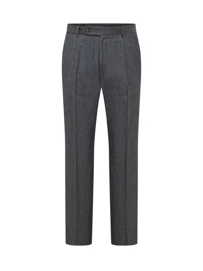 Hugo Boss Boss Perino-pl Trouser In Gray
