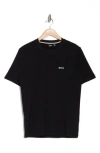 Hugo Boss Boss Peter Pajama T-shirt In Black