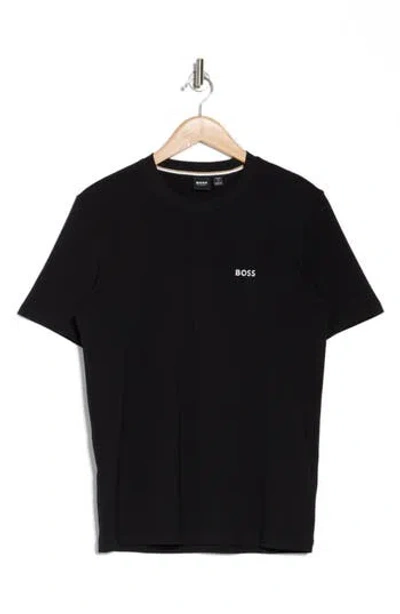 Hugo Boss Boss Peter Pajama T-shirt In Black