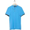 Hugo Boss Boss Phillipson Cotton Polo In Bright Blue