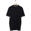Hugo Boss Boss Phillipson Cotton Polo In Open Blue