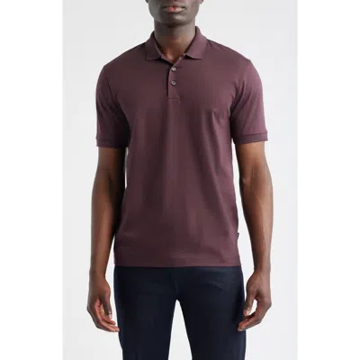HUGO BOSS BOSS PHILLIPSON MERCERIZED COTTON POLO