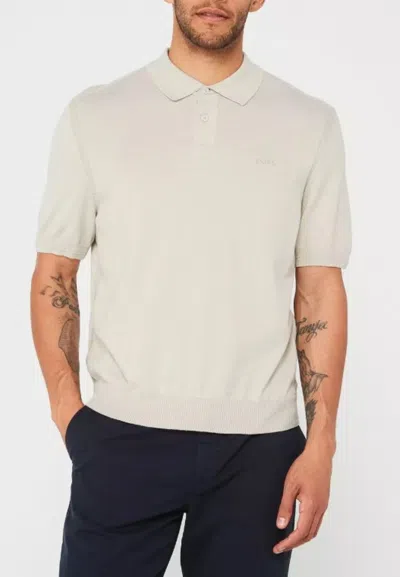 Hugo Boss Boss Polo Asac_p In Beige