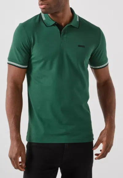 Hugo Boss Boss Polo Paul In Green