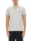 Hugo Boss Polo Paule 4 In Grey