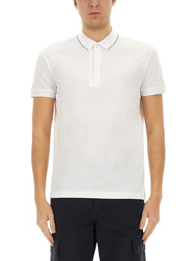 Hugo Boss Boss Polo Paule 4 In White