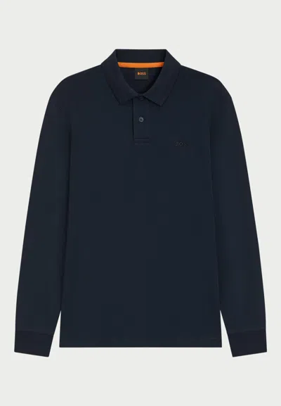 HUGO BOSS BOSS POLO PE_INTERLOCK_LONG