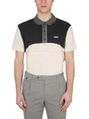 Hugo Boss Boss Men Polo With Logo In White