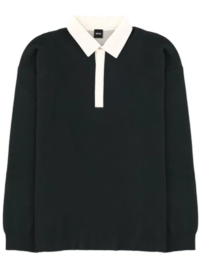Hugo Boss Boss Polo "h Cenito" In Green