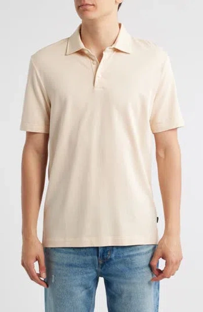 HUGO BOSS BOSS PRESS LYOCELL & COTTON POLO