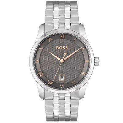 HUGO BOSS BOSS PRINCIPLE WATCH SILVER