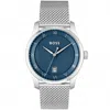 Hugo Boss Boss Principle Watch Silver In Silver