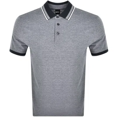 HUGO BOSS BOSS PROUT 141 POLO T SHIRT NAVY