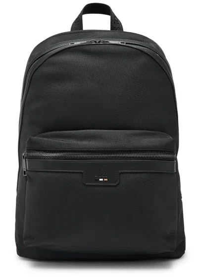 Hugo Boss Boss Ray Nylon Backpack In Black