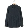 Hugo Boss Boss Remiton Cotton Button-up Shirt In Dark Blue