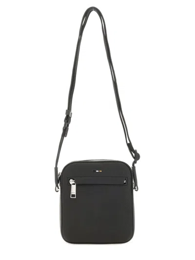HUGO BOSS BOSS "REPORTER" BAG WITH EMBOSSED LOGO