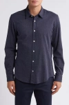 Hugo Boss Boss Roan Kent Button-up Shirt In Navy