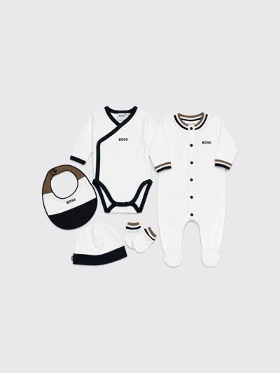 Hugo Boss Babies' Boss Romper Kids Color White