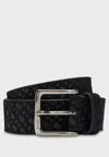 Hugo Boss Boss Ronnie-bmono-sd_sz35 Belt In Black