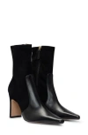Hugo Boss Boss Safra Pointed Toe Bootie In Black